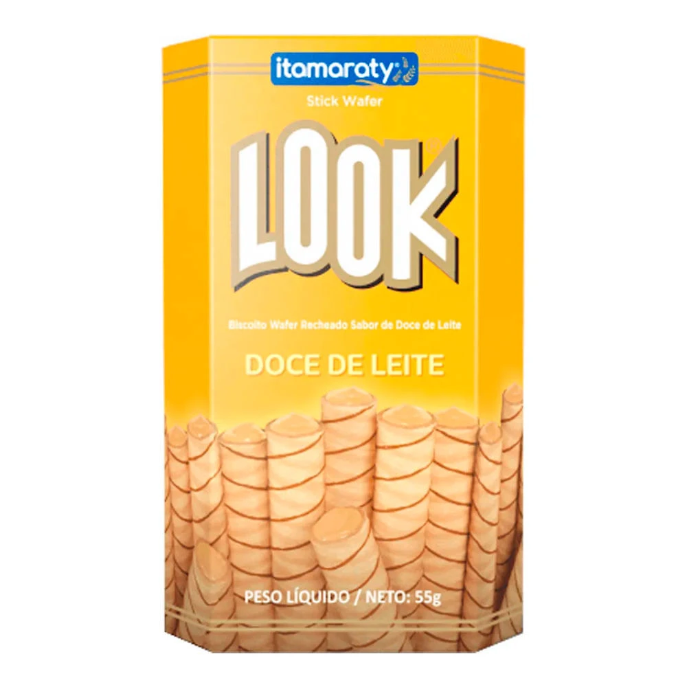 Stick Wafer Look Doce de Leite 55g