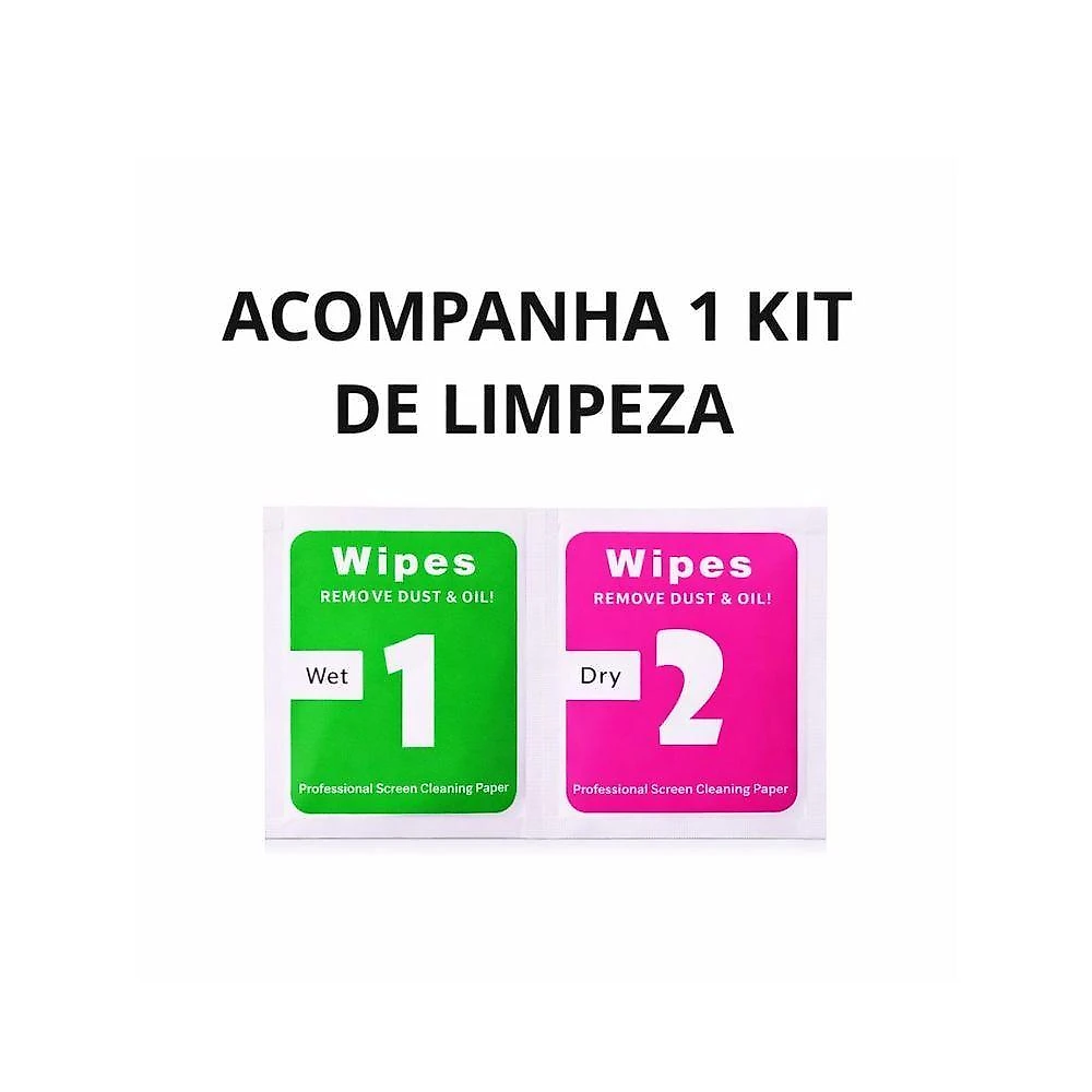 Capa e Película para Celular ELX Cases Galaxy A07 com Vidro 3D 9H e TPU Transparente 1 Unidade