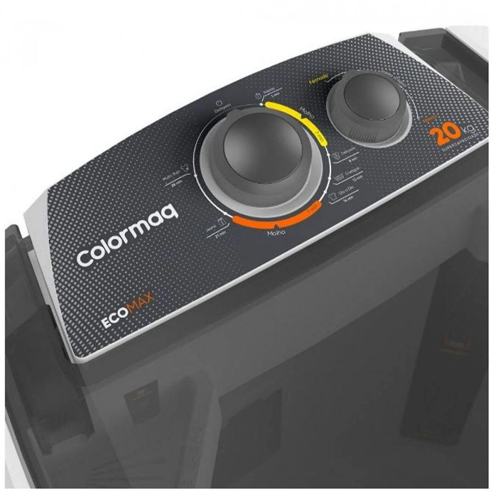 Miniatura Lavadora Tanquinho Colormaq Semiautomática Lcs 20 20kg Branco 220v 220V