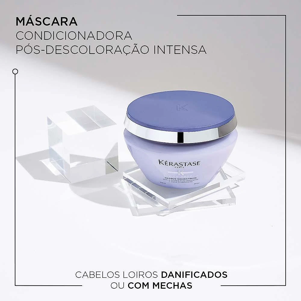 Kerastase blond absolu cicaextreme máscara de reconstrução 200ml