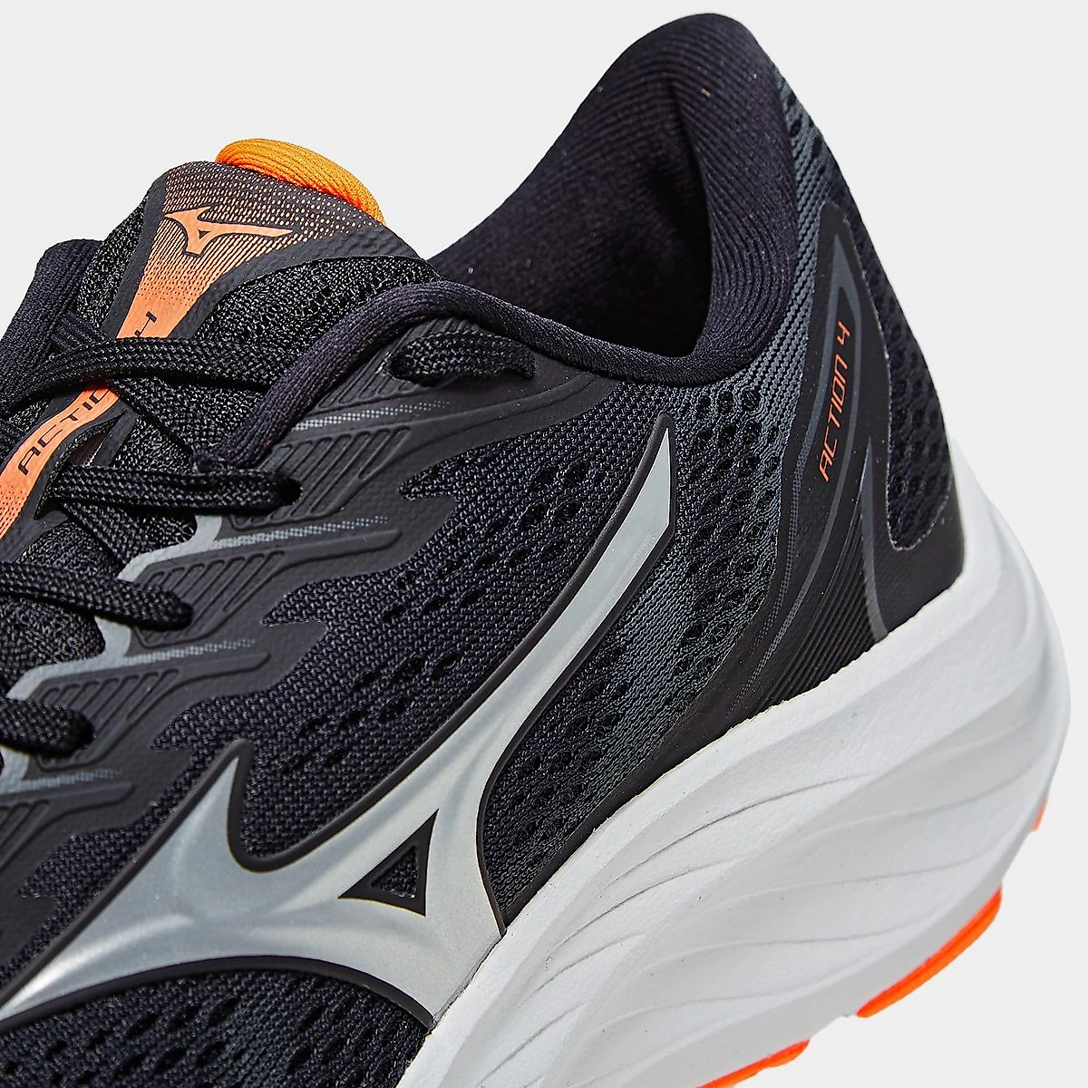 Tênis Mizuno Action 4 Masculino Preto+Laranja - 38