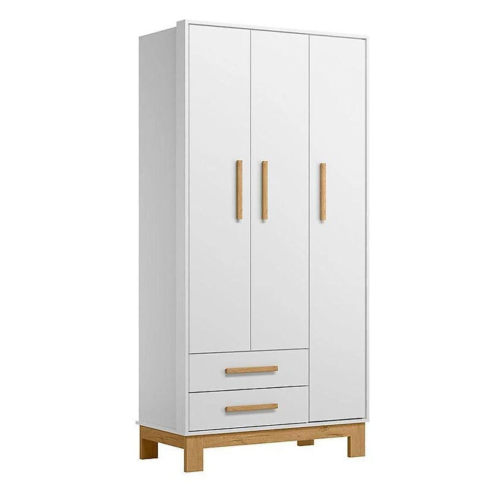 Quarto De Bebê Q Encanto Slim Ambiente Branco Acetinado – Qmovi