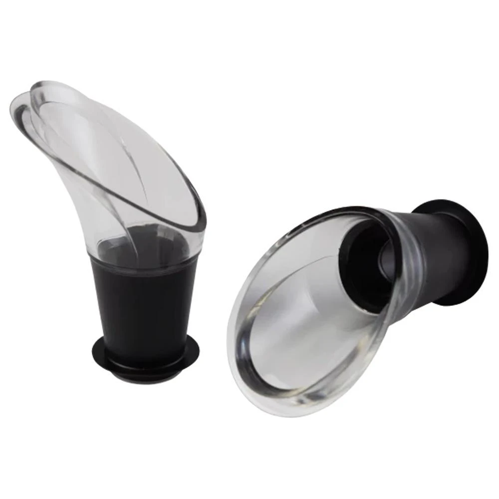 Miniatura Kit 2 Bicos Dosador Vinho Plástico 6,5cm - Class Home