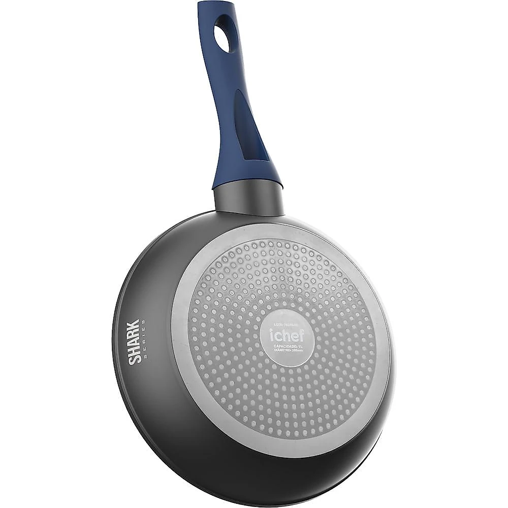 Panela polishop ichef home sauté grand shark series azul 24cm