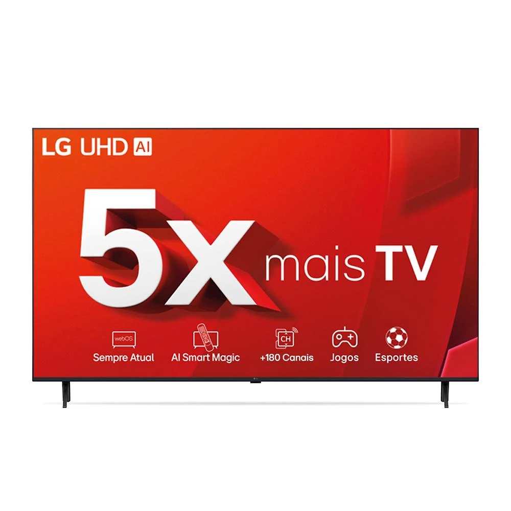 Smart tv 98" 4k lg 98ut9050psa webos 24 webos 25 processador a8 smart magic