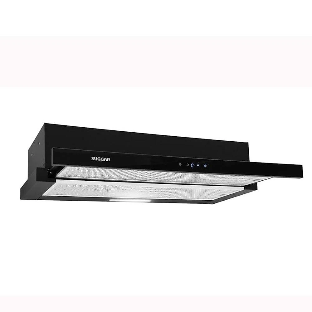 Depurador De Embutir Slim Touch 60 Cm Preto Suggar 220V