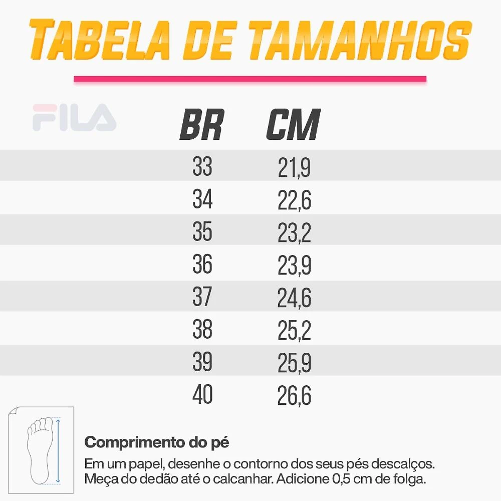 Miniatura Tênis Fila Aero Skyfoam Feminino Branco - 34