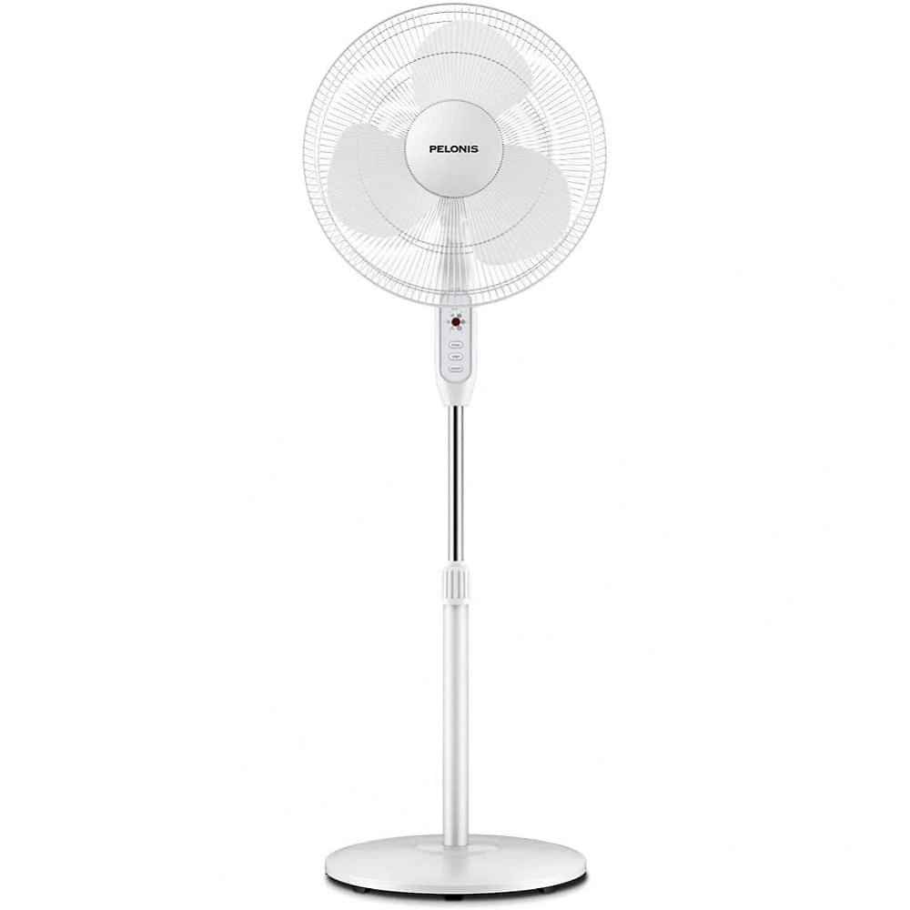 PELONIS 2021 16 Pedestal Remote Control Oscillating Stand Up