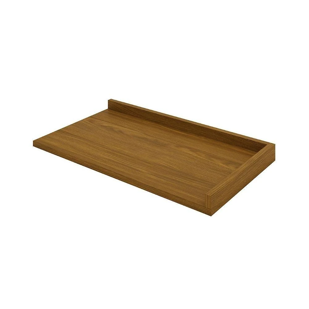 Tampo para Balcão Cozinha Gabinete Canto Reto Requinte 94x54cm Nature - Henn