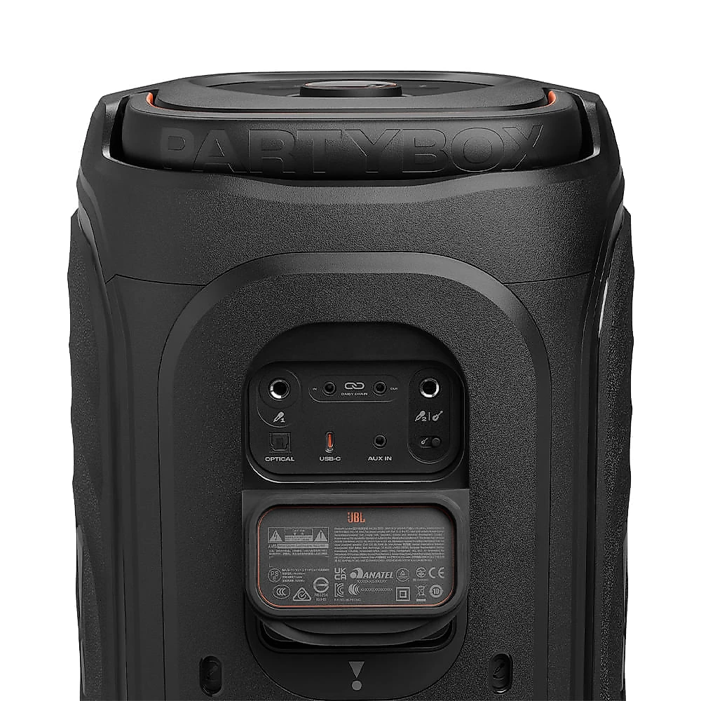 Caixa de Som Bluetooth JBL Partybox Club 130 com 200W de Potência e AI Sound Boost - LPB130 Bivolt
