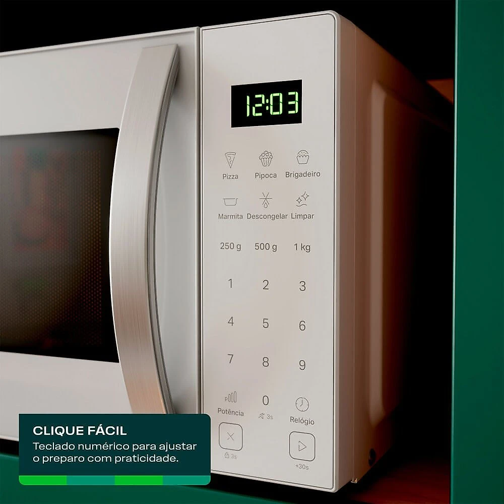 Micro-Ondas CMS23AB 23 Litros Branco Consul Branco - 110V