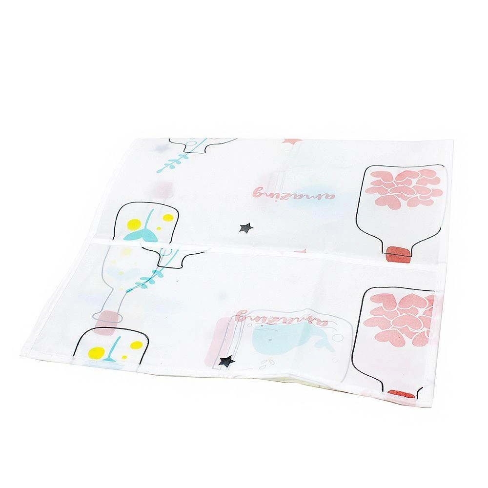 Capa Protetora para Micro-ondas Modelo com Bolsos Laterais para Eletrodomésticos 85x35cm Estampa