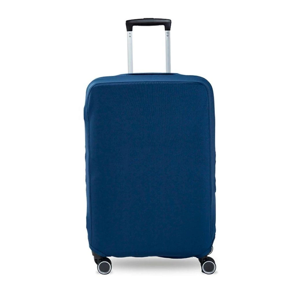 Capa de Mala Azul Viabag Reforçada Tecido Base poliester-elastano Tamanho Grande Azul 82CM
