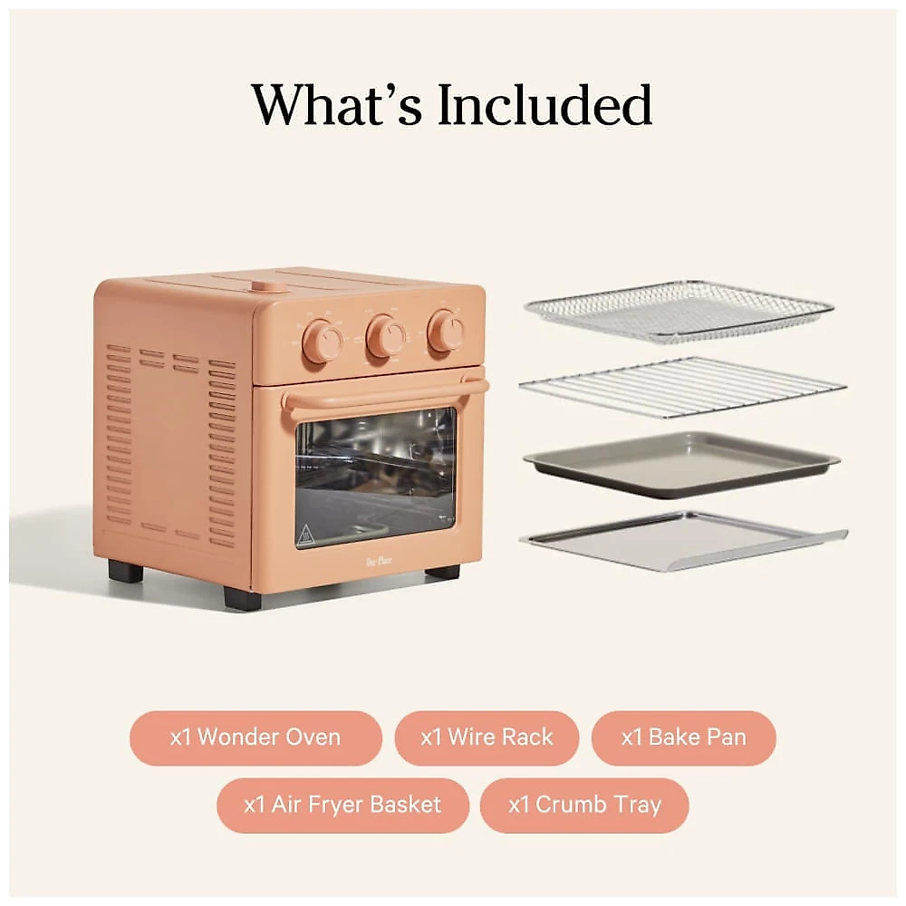 Forno Elétrico 6 em 1, 12L com Infusão de Vapor e Controle de Temperatura, 110V 1400W, Our Place, Salmão 110v