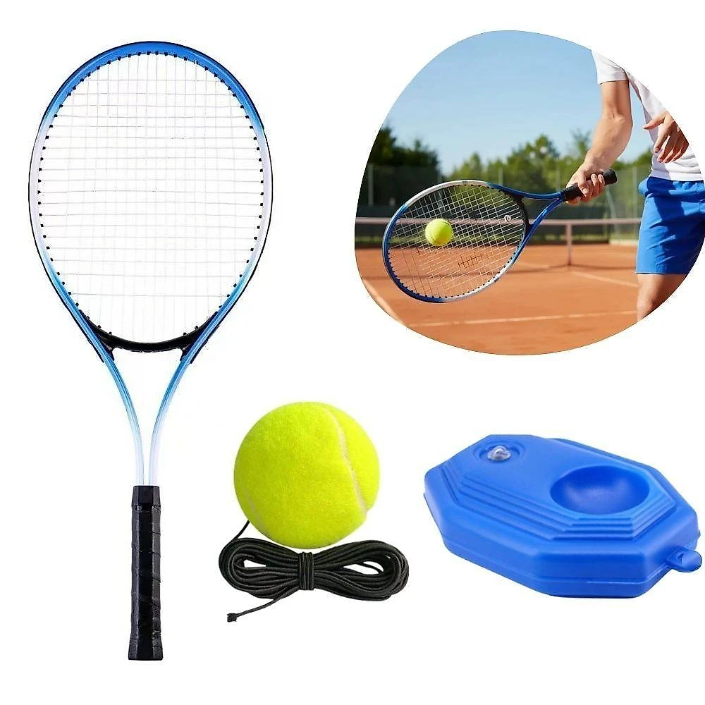 Kit Base de Treino de Tenis Treinador Portatil Individual Adulto Infantil Yeet