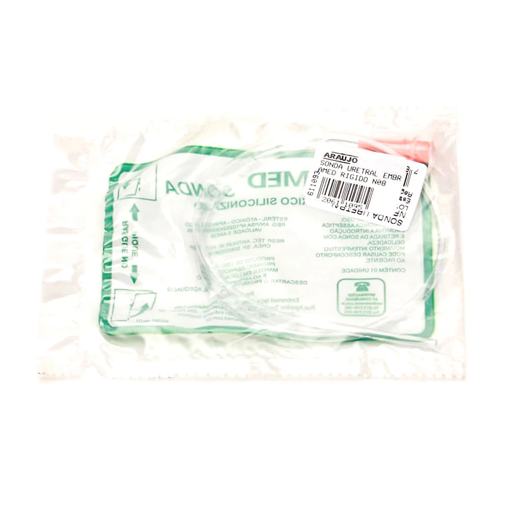 Sonda Uretral Embramed Nº08 Rígido