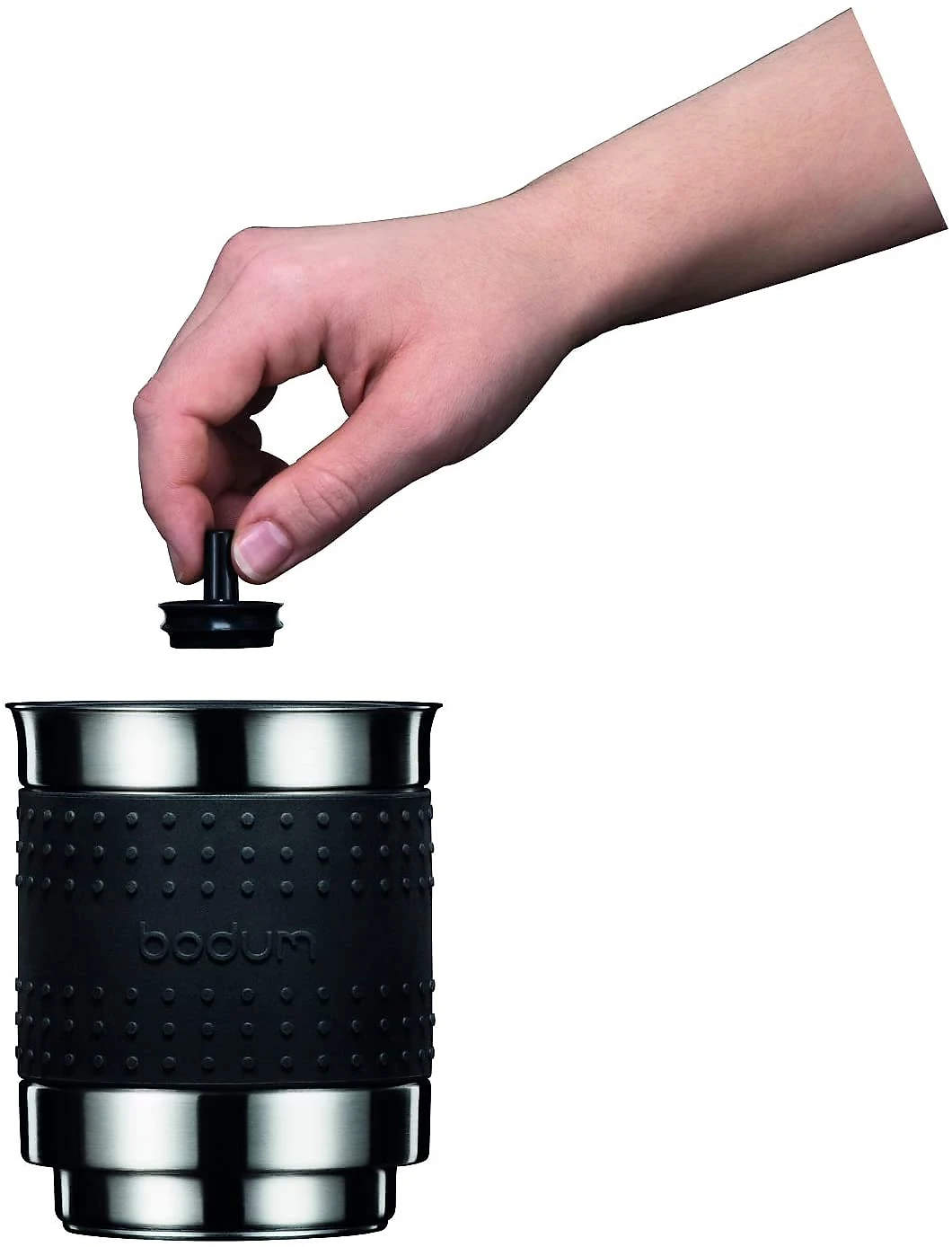 Bodum Espumador Elétrico para Leite 400 mL Aço Inoxidável 11 0V Branco