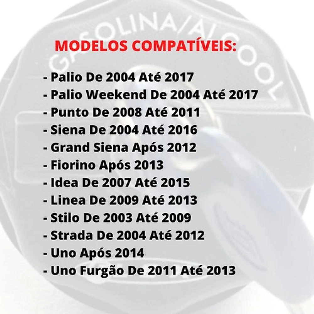 Tampa Combustível Palio Weekend 04 05 06 07 08 09 Até 2017 [f103]