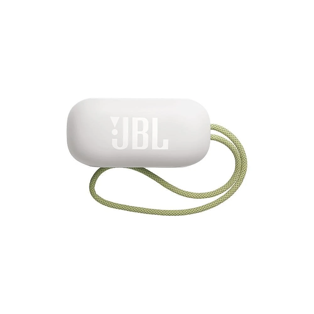Fone de Ouvido Esportivo Sem Fio JBL, Reflect Aero, Bluetooth, com Microfone, À Prova d' Água, Branco - JBLREFLECTAEROWHT