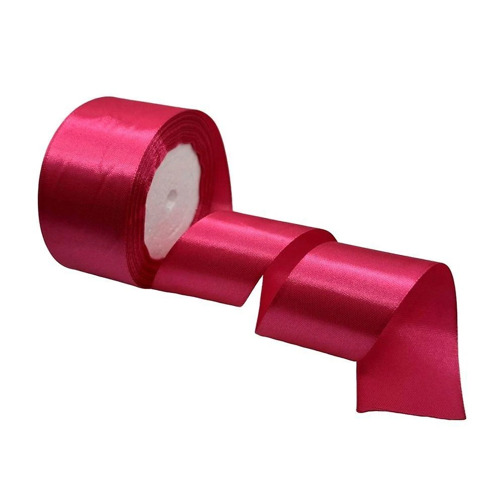 Fita de Cetim Fita Cetim Nº 9 38mm em Cetim 38mm Pink Rolo 45m para Artesanato OEM
