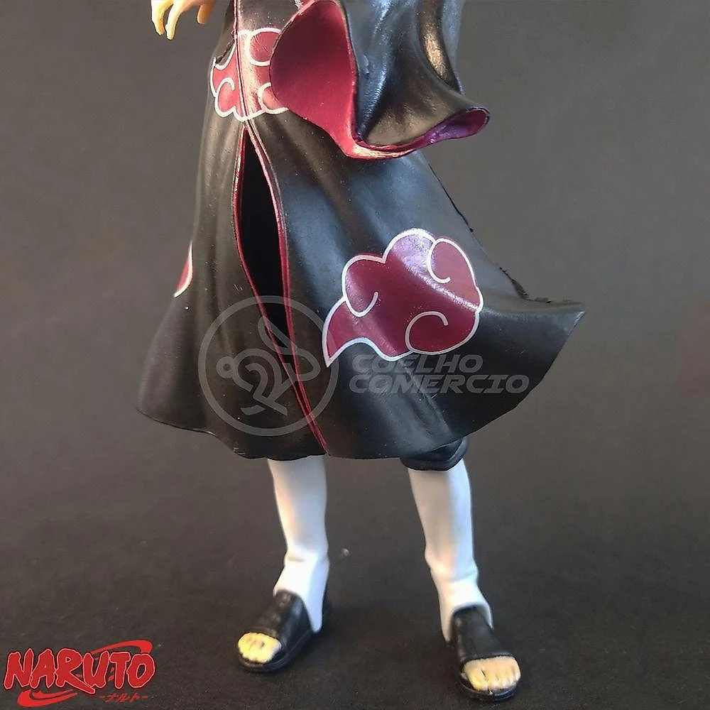 Brinquedo Action Figure Itachi Uchiha Akatsuki 18Cm Colecionável Universo Shippuden Ninja Ultimate