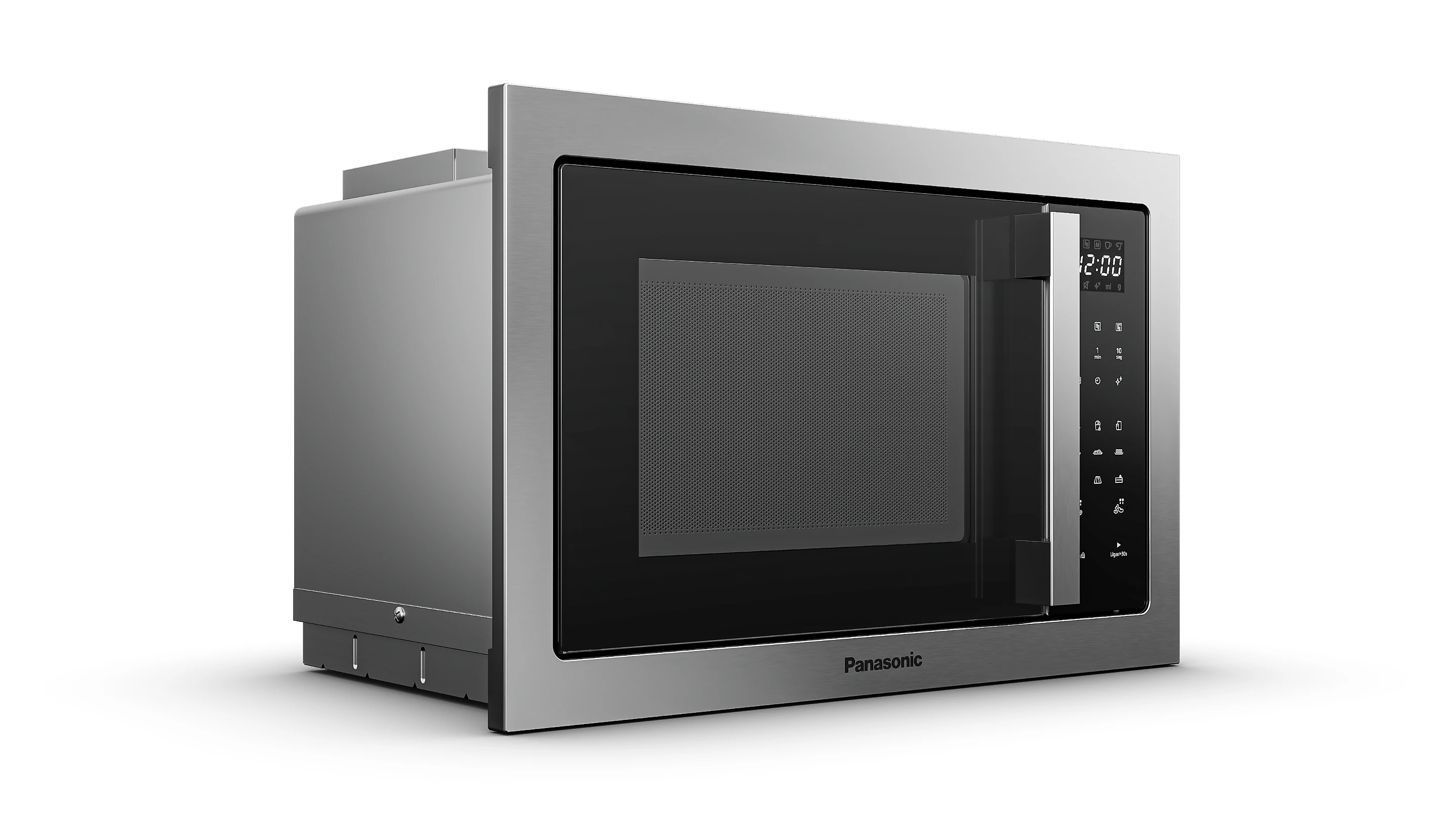 Microondas de Embutir Panasonic Painel Easy Touch 30L Inox - NN-GB68QSRUK NN-GB68QSRUK