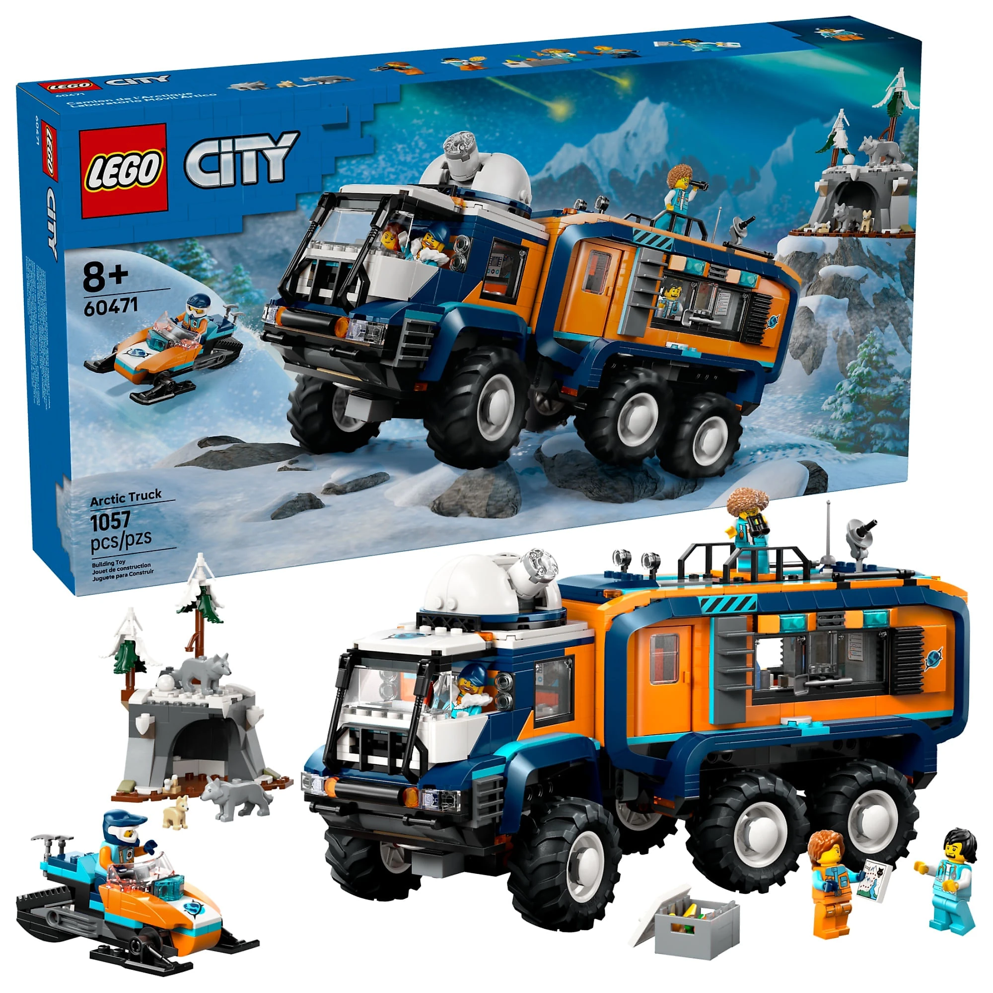 LEGO® City - Caminhão de laboratório científico Arctic Explorer
