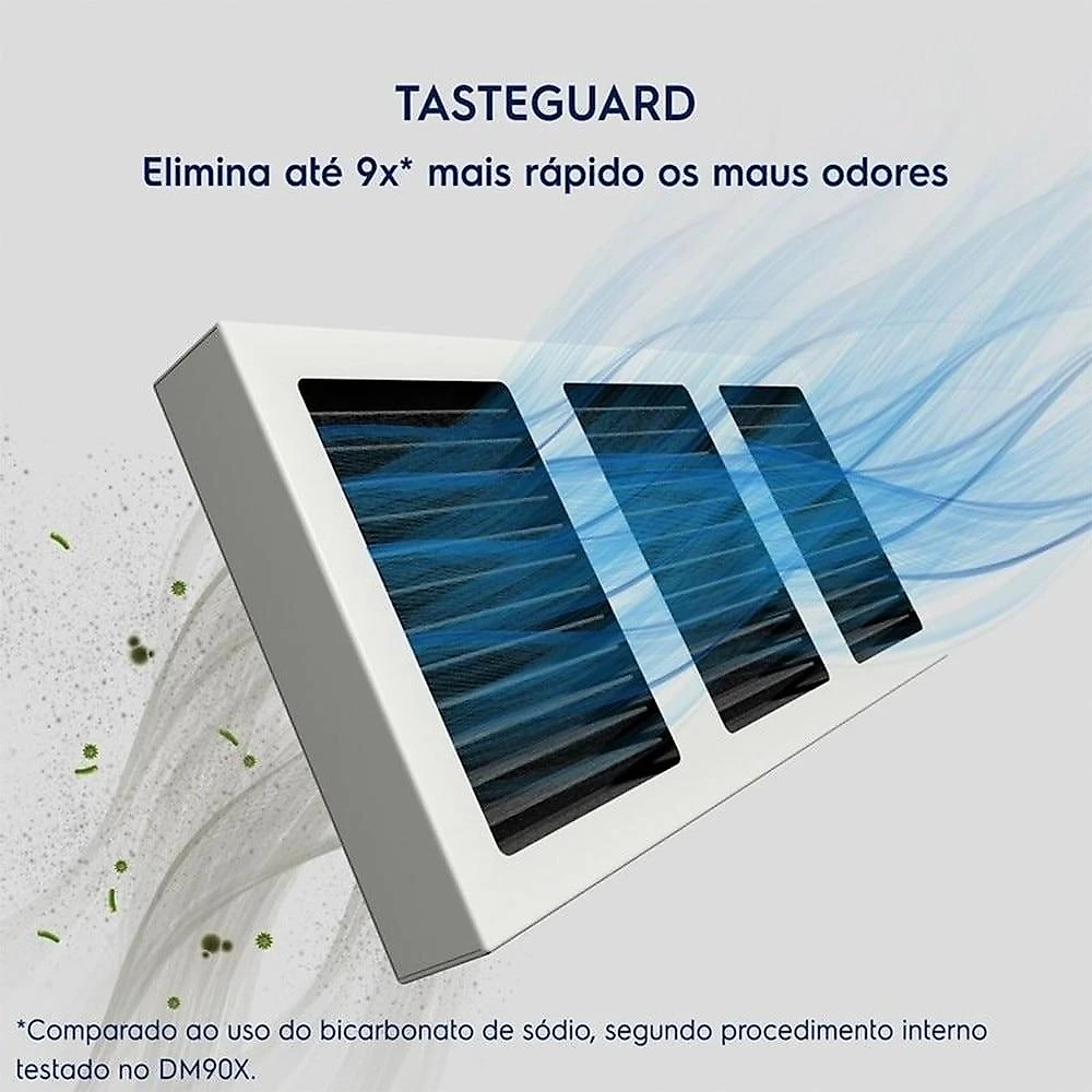 Geladeira Electrolux Frost Free Inverter IM8S 590 Litros, Efficient AutoSense 3 Portas, Inox - 220 Volts