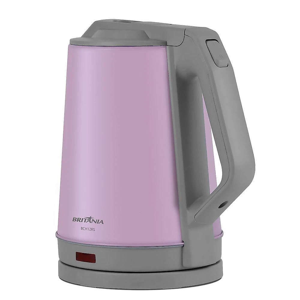 Chaleira Elétrica Rosa Britânia 1,9L Inox BCH12RS 220V