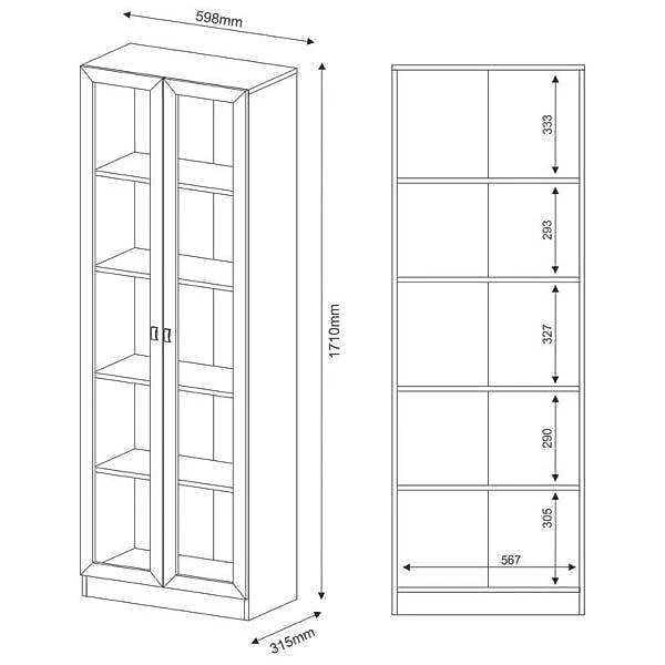 Kit 3 Peças com Escrivaninha, Armário e Gaveteiro Espresso Móveis Conjunto Home Office com Mesa, Armário 2 Portas e Gaveteiro 3 Gavetas Espresso Móveis Branco