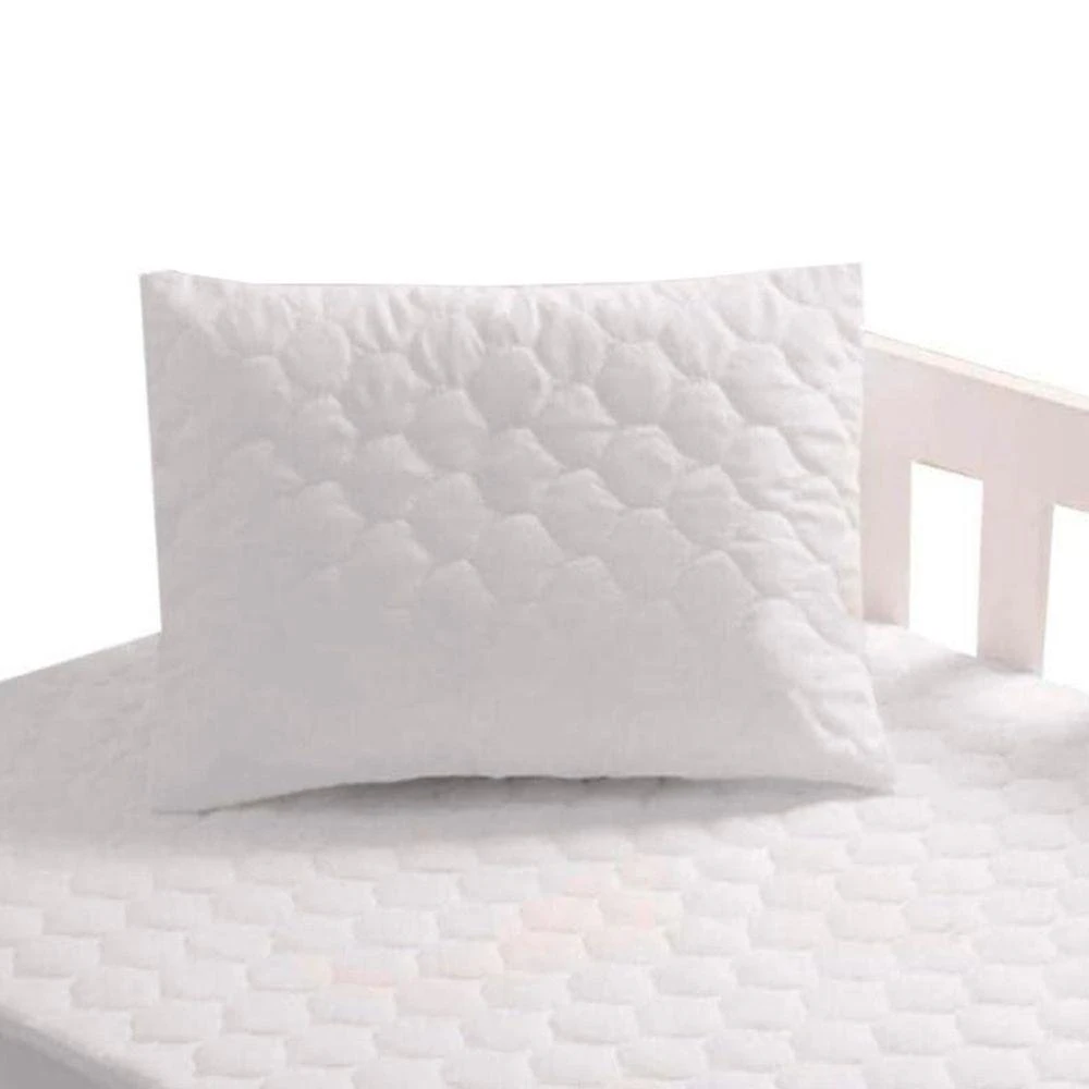 Protetor de Travesseiro Baby Premium Impermeável 100% Poliéster com Zíper Branco Sulbrasil