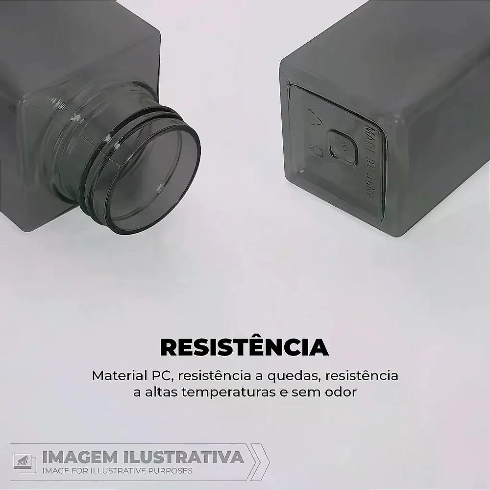 Kit Estojo Survivor Multiuso + Garrafa Antivazamento 500ml WaterShield - Gshield