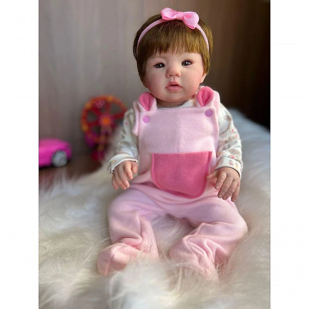 Bebê Reborn Maria - Kit Completo Corpo Do Bebê Tecido