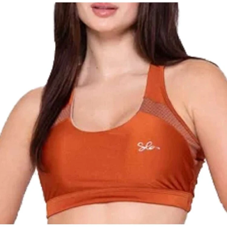 Top Sol Sports Momentos Feminino - Laranja - LARANJA