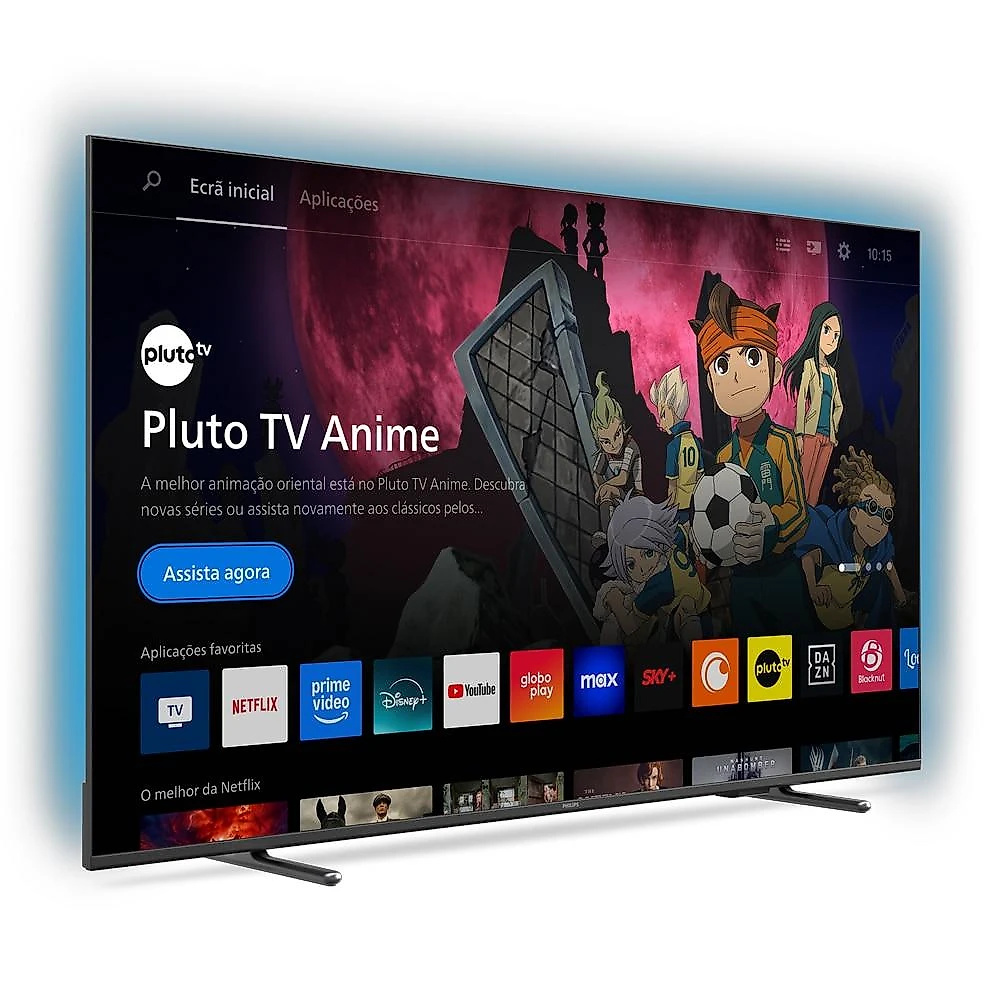 Smart TV Philips 50 Polegadas 4K UHD com Ambilight - PUG8100/78