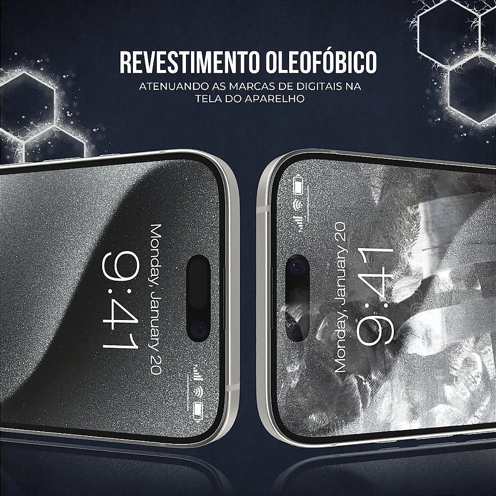 Película para Smartphone Gshield Ultra Glass Iphone 17e Vidro Temperado Preto 1 Unidade