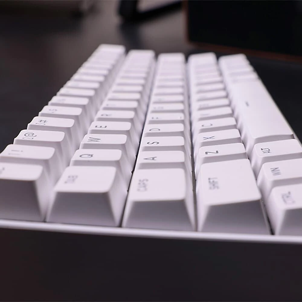 Teclado Magnético Gamer MCHOSE Ace 60 Hall Effect, RGB, Switch Magnético Uranus Standard, Branco - Ace60-7A