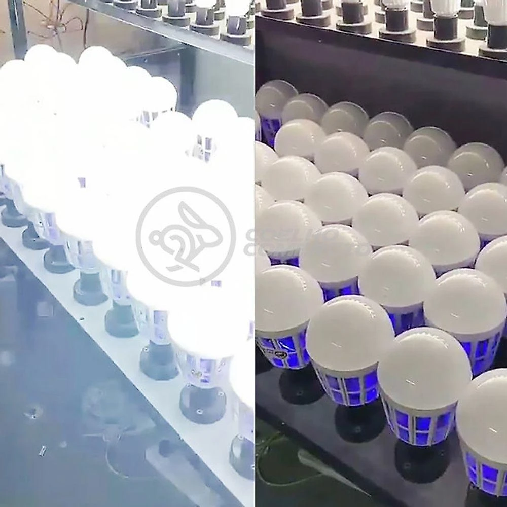 Lâmpada Luz Led Branco 15w Atrai Choque Mosquito