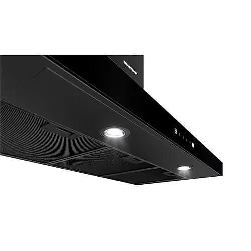 Coifa de Parede Brastemp Eclipse Collection 90cm com Painel Touch on Glass BAE90AP 220V