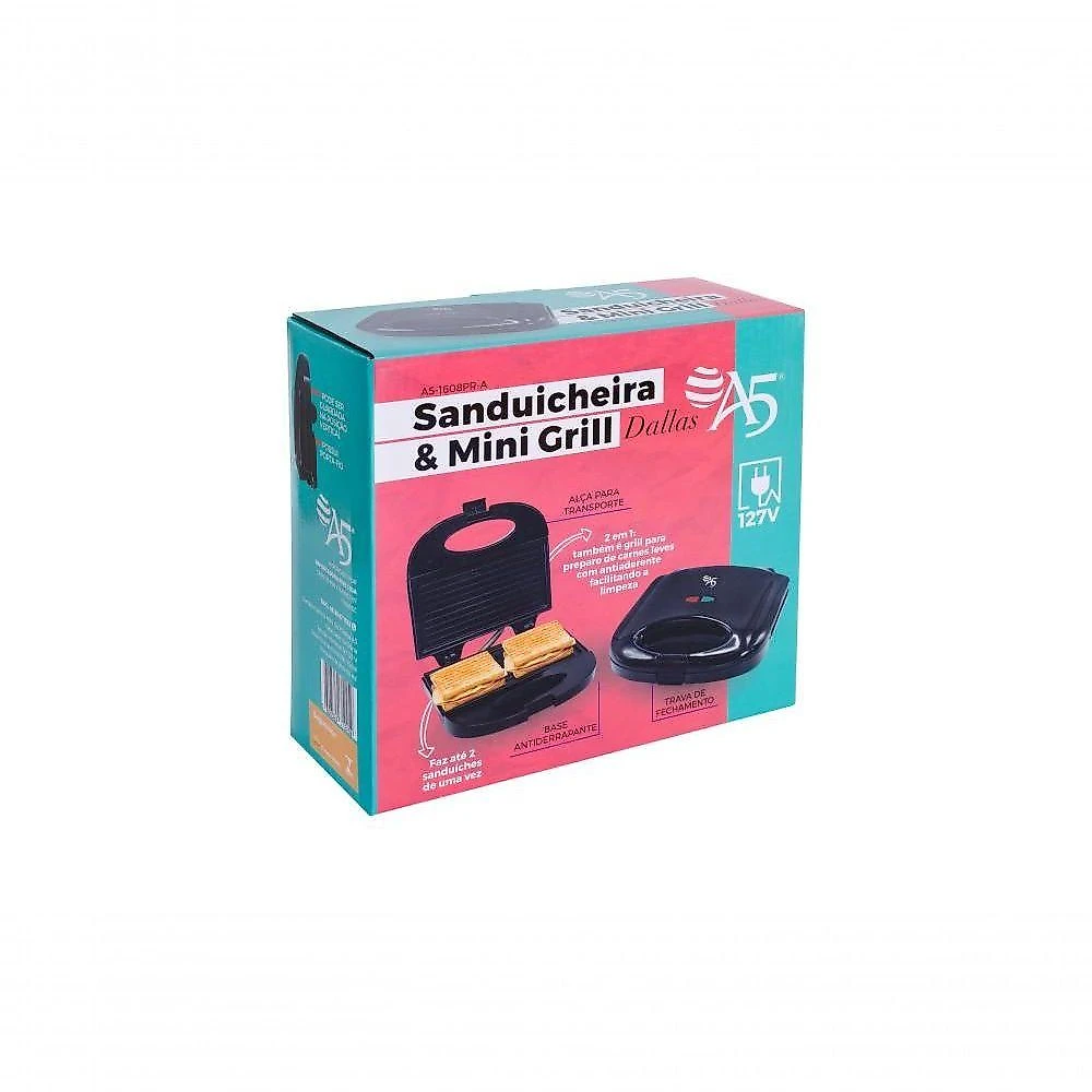 Sanduicheira Dallas 750 W 220 V