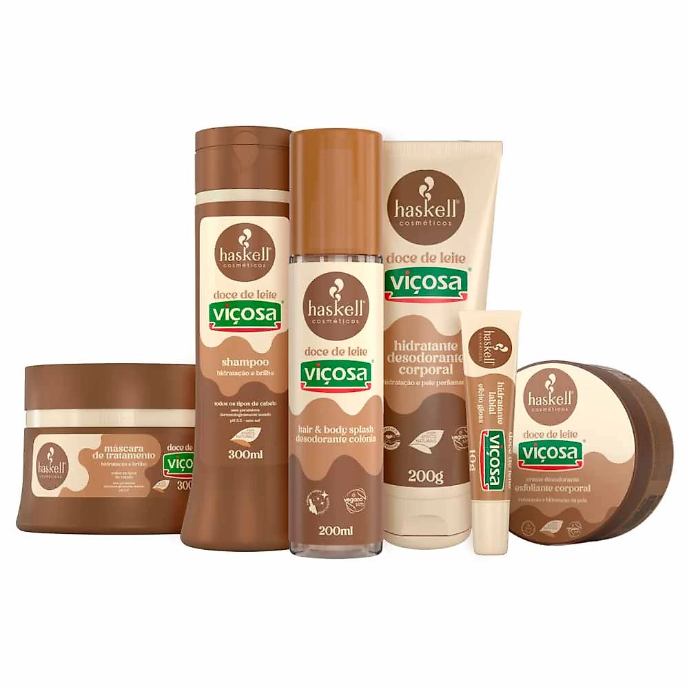 Hidratante Desodorante Corporal Haskell Doce de Leite 200g