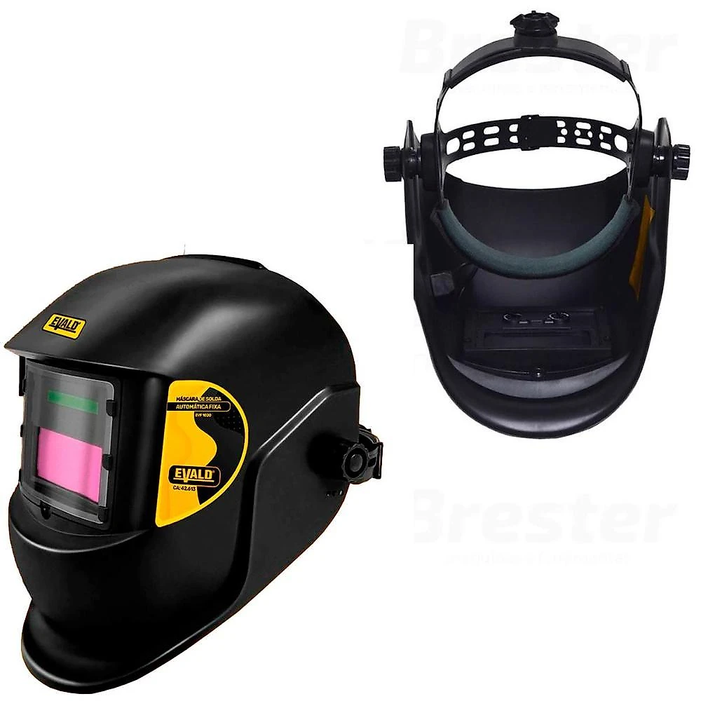 Kit Maquina de Solda Inversora Multiprocessos MIG MAG MMA TIG Bivolt LIFT-255 USK + Máscara de Solda Automática