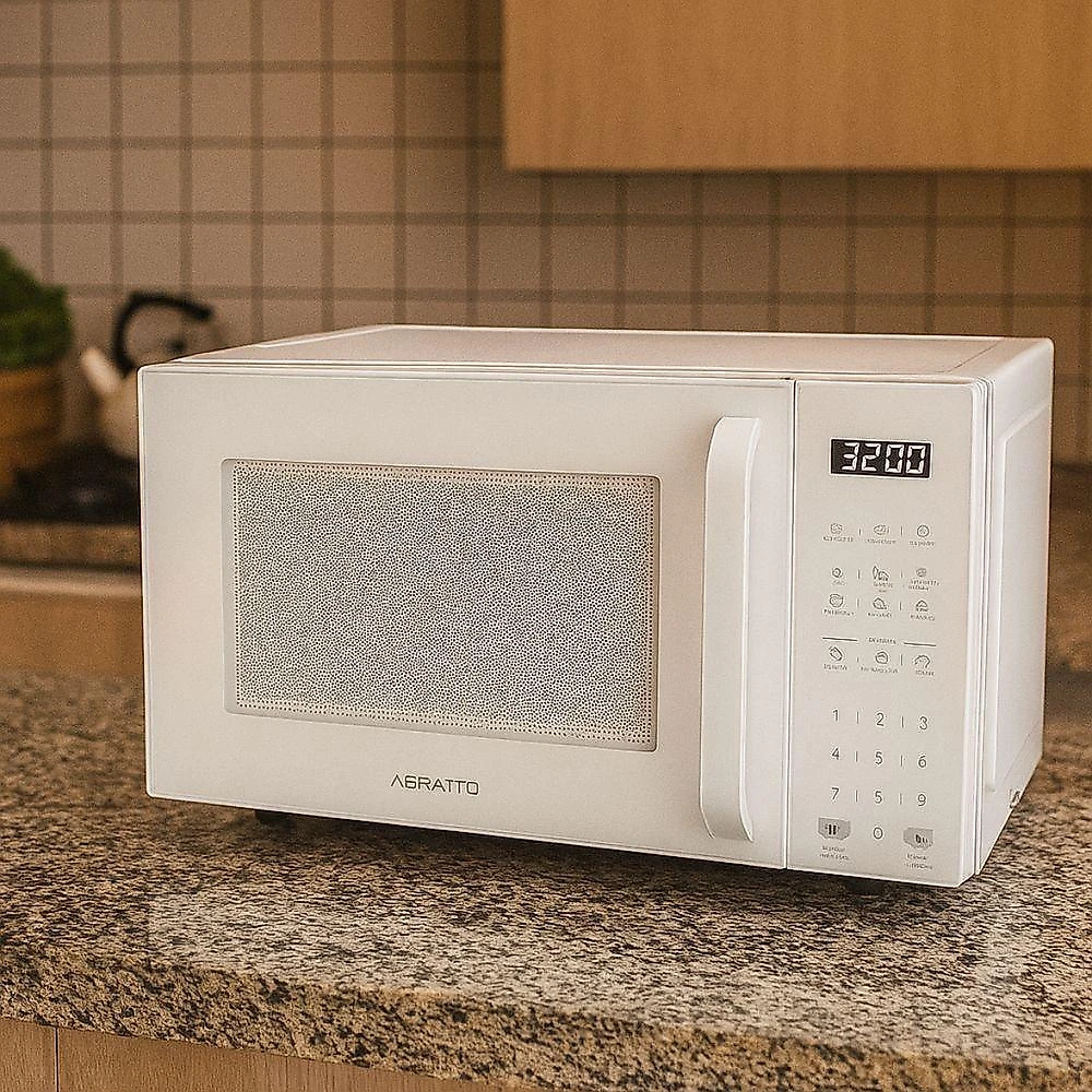Micro-ondas Bancada Agratto AMIC02BN-01 32L 1400W Digital Branco 110V