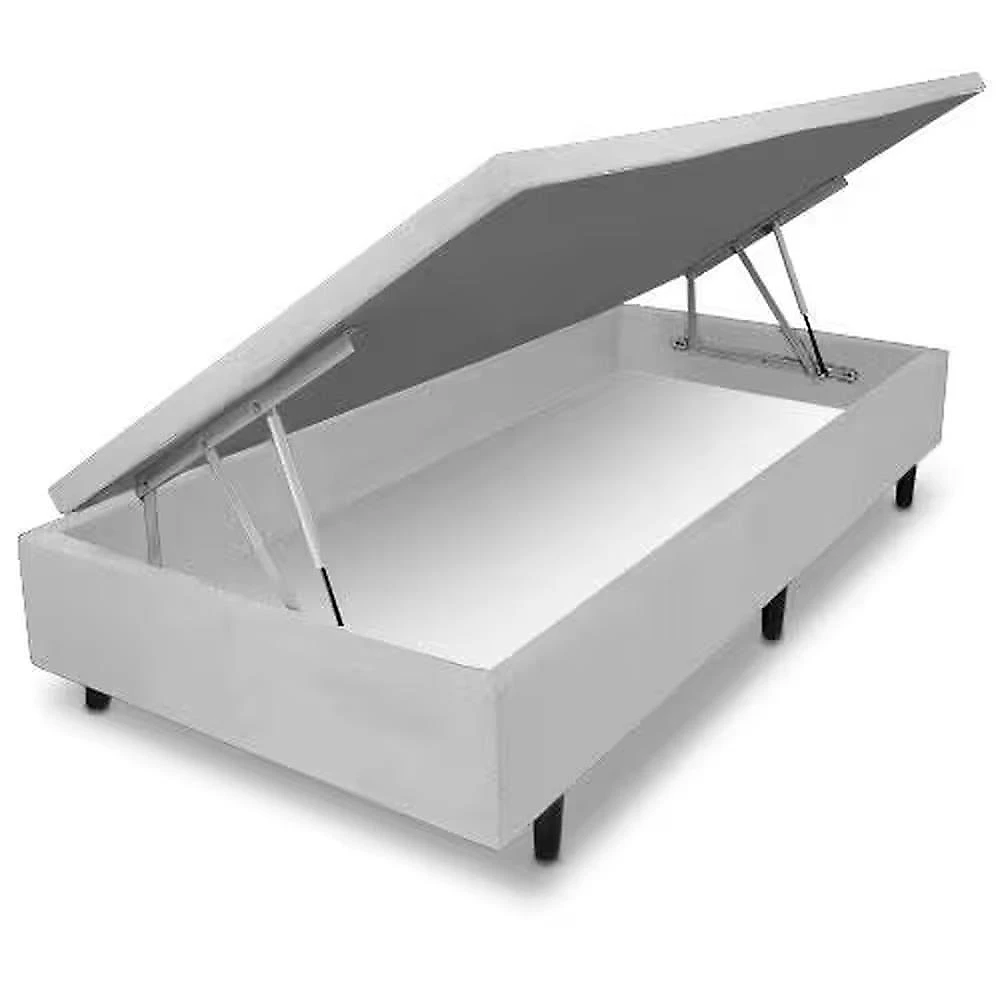 Colchão bartira viena solteiro + cama box para colchão de solteiro mga lift