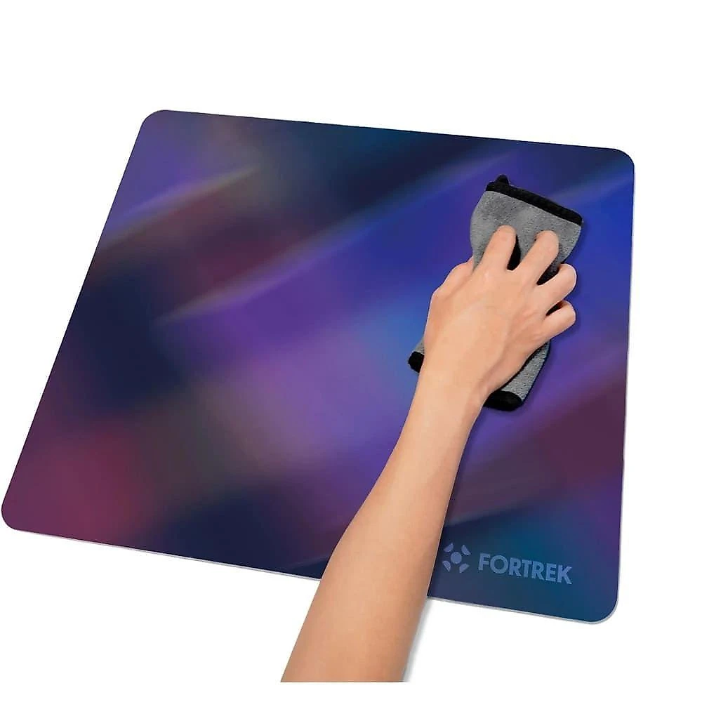 Mousepad Gamer Quickglass Pro Superficie em Fibra de Vidro Preto Fortrek