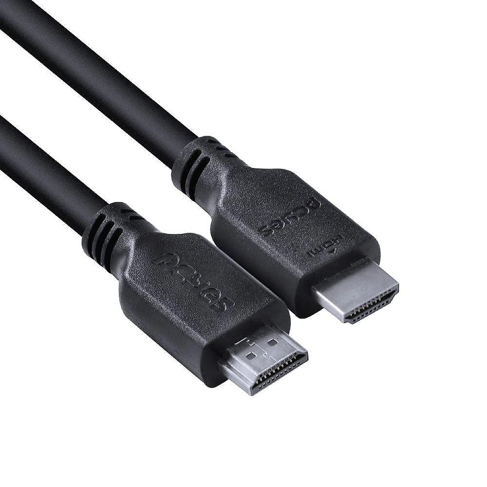 Cabo HDMI PHM20-15 2.0 4K a 60Hz com 18GBIT-S e 15M em Cobre Puro Preto Pcyes