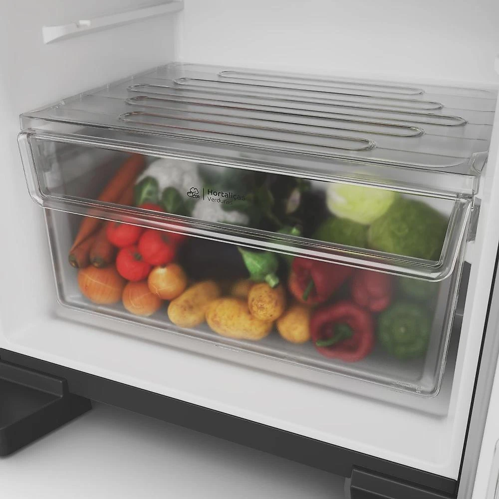 Geladeira duplex consul crm53mk inverter 455l frost free inox 110