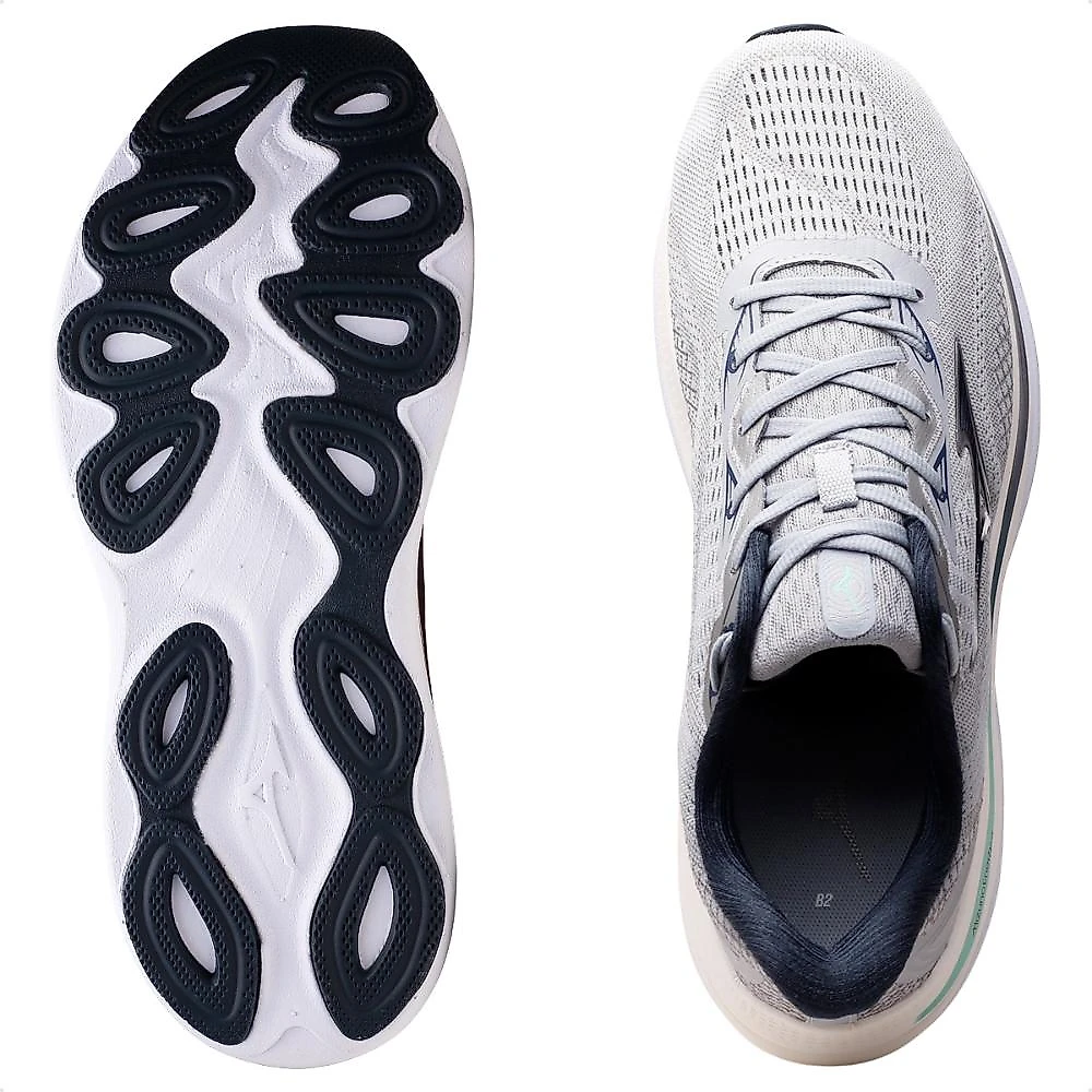 Tênis Mizuno Wave Skyway Masculino Cinza / Marinho - 38