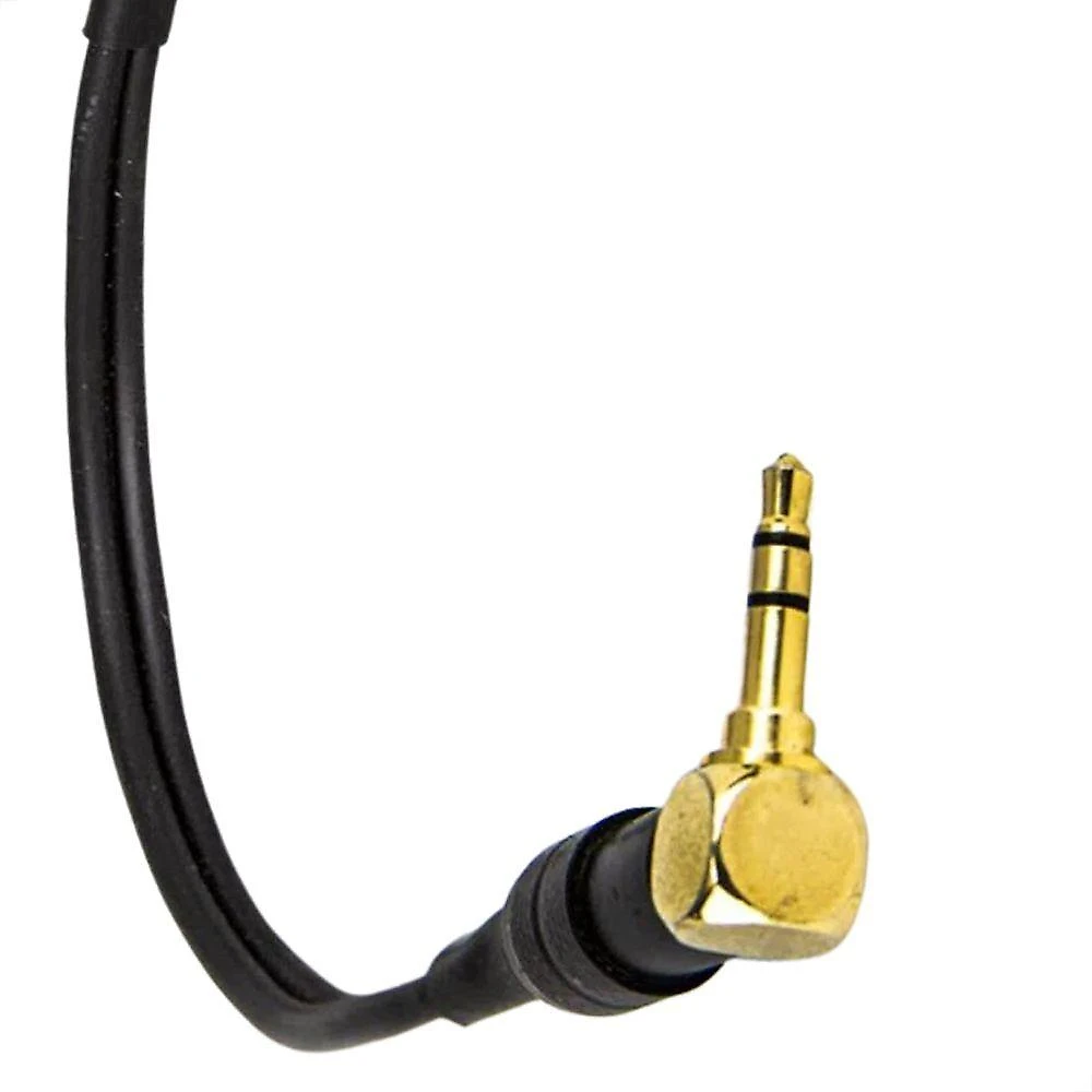 Cabo Adaptador P2 90° Graus Para 2 P2 Mono - 80 Cm