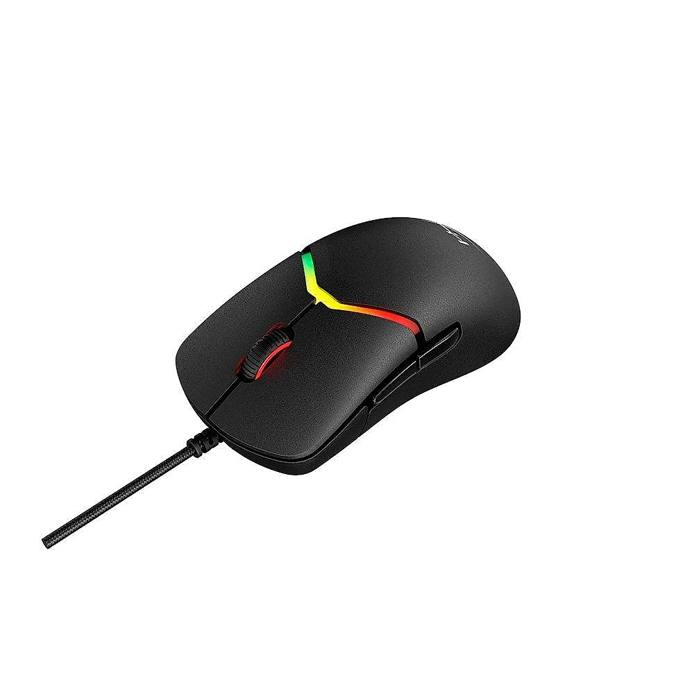 Mouse Gamer HyperX Pulsefire Saga, 26000 DPI, 8000Hz, Design Modular, Switches Ópticos, Preto - A2PB3AA